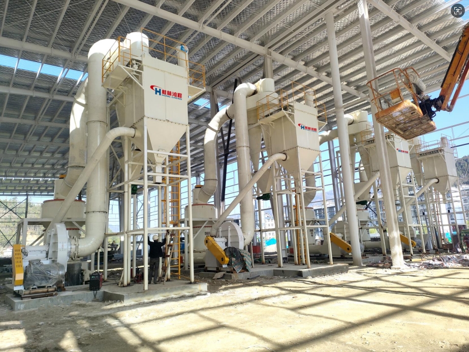 雷蒙磨粉機(jī)重晶石生產(chǎn)線設(shè)備